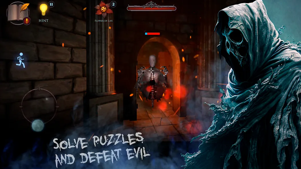 Horror Maze - Scary Games — Страшный лабиринт без ограничений, скачать мод APK — скриншот 4