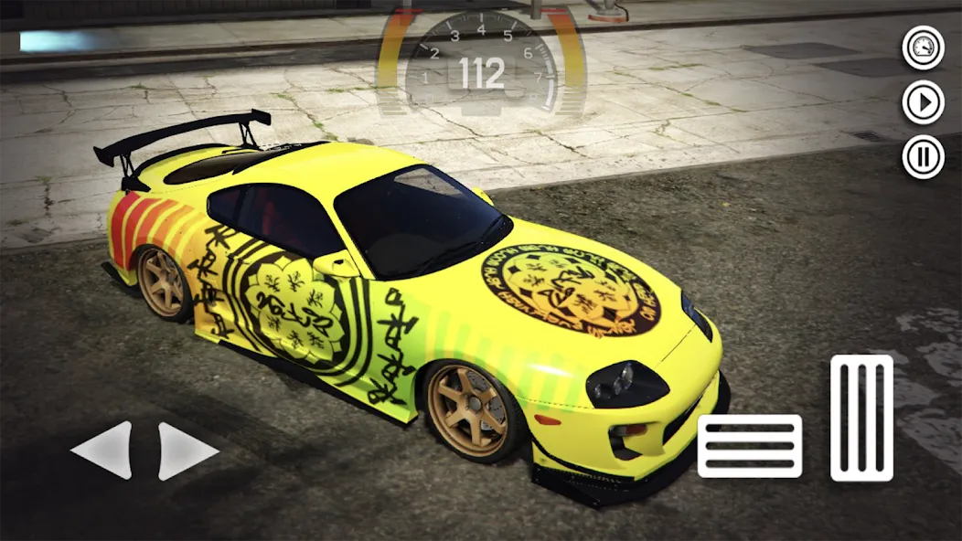 Мод Tokyo Supra Drift Simulator — Безлимитные деньги и все машины открыты, скачать APK — скриншот 1 Мод Tokyo Supra Drift Simulator — Безлимитные деньги и все машины открыты, скачать APK — скриншот 1