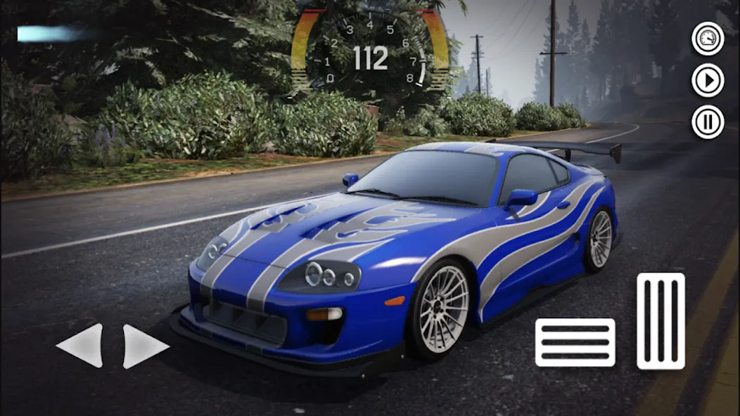 Мод Tokyo Supra Drift Simulator — Безлимитные деньги и все машины открыты, скачать APK — скриншот 2 Мод Tokyo Supra Drift Simulator — Безлимитные деньги и все машины открыты, скачать APK — скриншот 2