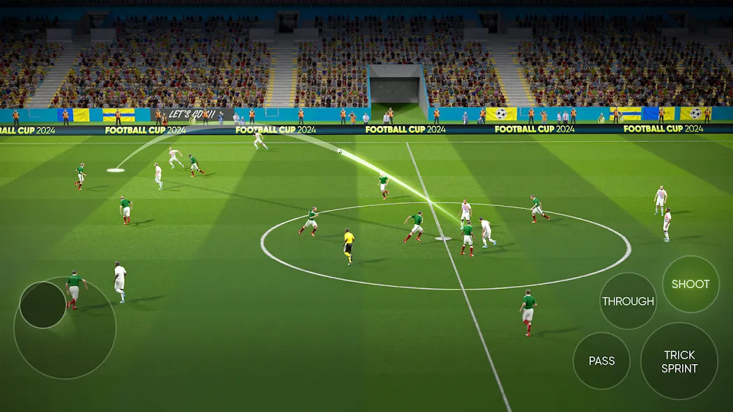 Soccer Cup 2024: Football Game взломанный APK — Безлимитные деньги и энергия — скриншот 3 Soccer Cup 2024: Football Game взломанный APK — Безлимитные деньги и энергия — скриншот 3