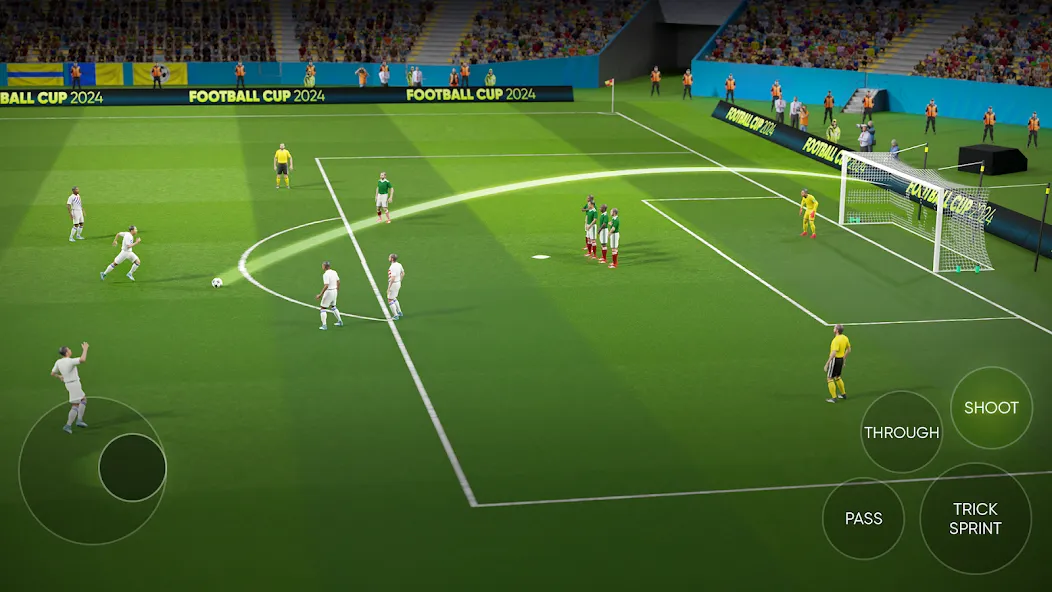 Soccer Cup 2024: Football Game взломанный APK — Безлимитные деньги и энергия — скриншот 5 Soccer Cup 2024: Football Game взломанный APK — Безлимитные деньги и энергия — скриншот 5
