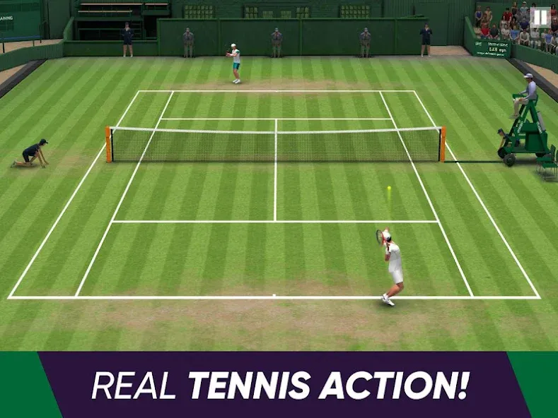 Tennis World Open 2024 - Sport бесплатно на Андроид — мод: Безлимитные деньги и энергия — скриншот 1