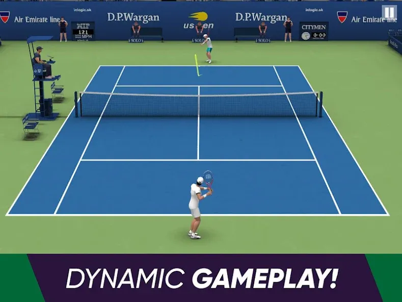 Tennis World Open 2024 - Sport бесплатно на Андроид — мод: Безлимитные деньги и энергия — скриншот 4