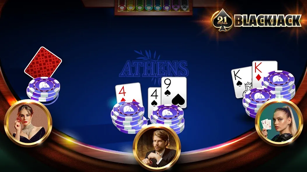 Скачать BlackJack 21 - Online Casino последней версии — Безлимитные фишки и бонусы — скриншот 1 Скачать BlackJack 21 - Online Casino последней версии — Безлимитные фишки и бонусы — скриншот 1