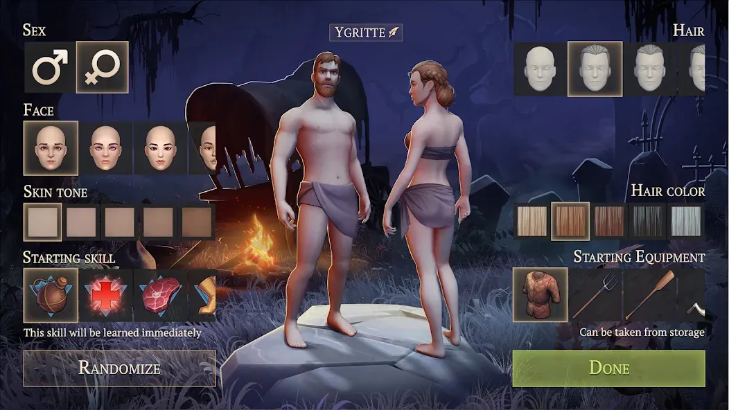 Скачать Grim Soul: Dark Survival RPG Mod APK — Безлимитные ресурсы и энергия — скриншот 1