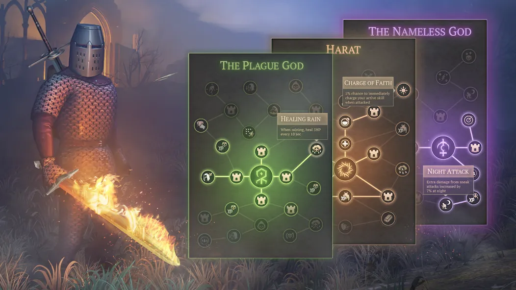 Скачать Grim Soul: Dark Survival RPG Mod APK — Безлимитные ресурсы и энергия — скриншот 4