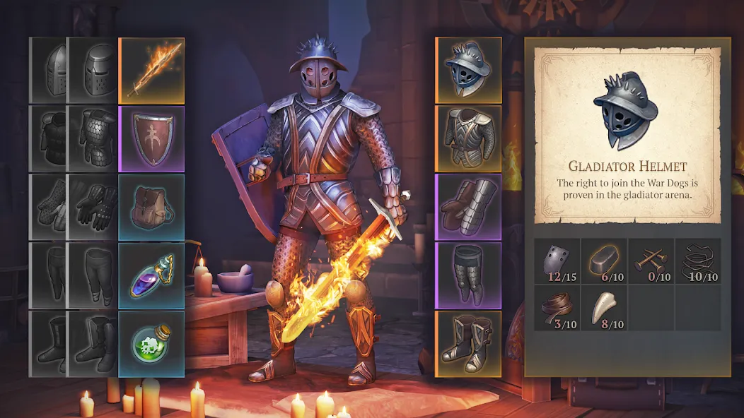 Скачать Grim Soul: Dark Survival RPG Mod APK — Безлимитные ресурсы и энергия — скриншот 5