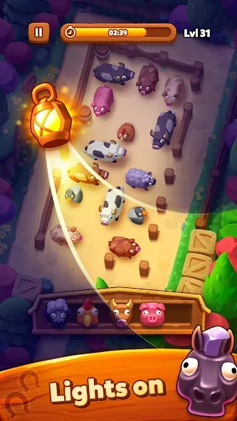Скачать взлом Farm Jam: Animal Parking Game — Безлимитные монеты и все уровни — скриншот 5 Скачать взлом Farm Jam: Animal Parking Game — Безлимитные монеты и все уровни — скриншот 5
