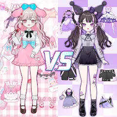 Мод Dress Up! Shining Anime Star — Безлимитные деньги и все наряды, скачать APK