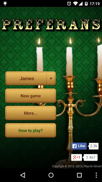Preferans — Открыты все режимы и без рекламы, скачать мод APK — скриншот 1