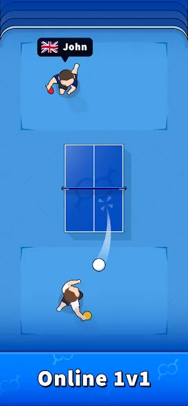 Pongfinity Duels: 1v1 Online взлом на Андроид — Безлимитные монеты и разблокированы дуэли — скриншот 1