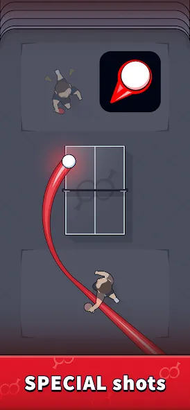 Pongfinity Duels: 1v1 Online взлом на Андроид — Безлимитные монеты и разблокированы дуэли — скриншот 2