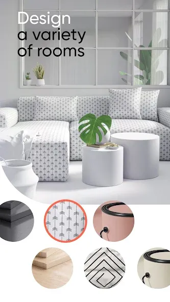 Redecor - Home Design Game — скачать мод: Безлимитные деньги и все предметы — скриншот 1