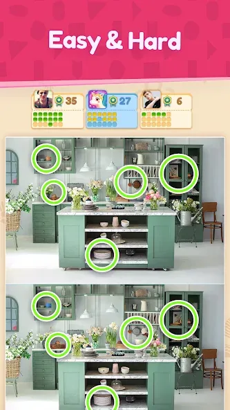 Мод Find the Difference 44,000+ — Без рекламы и все уровни, скачать APK — скриншот 4