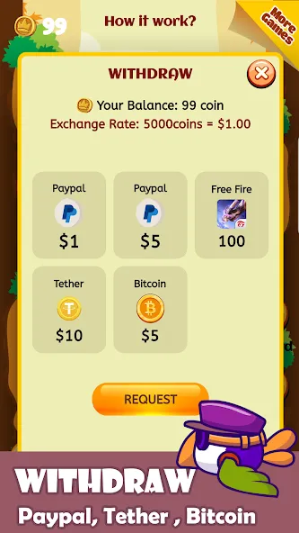 Скачать Flap To Earn на Андроид с модом — Бесконечные монеты и быстрый полёт — скриншот 3 Скачать Flap To Earn на Андроид с модом — Бесконечные монеты и быстрый полёт — скриншот 3