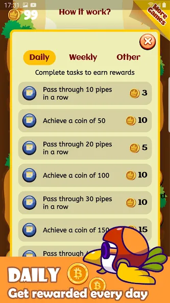 Скачать Flap To Earn на Андроид с модом — Бесконечные монеты и быстрый полёт — скриншот 4 Скачать Flap To Earn на Андроид с модом — Бесконечные монеты и быстрый полёт — скриншот 4