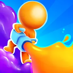 Скачать Dye Hard - Color War мод — Безлимитные краски и все уровни