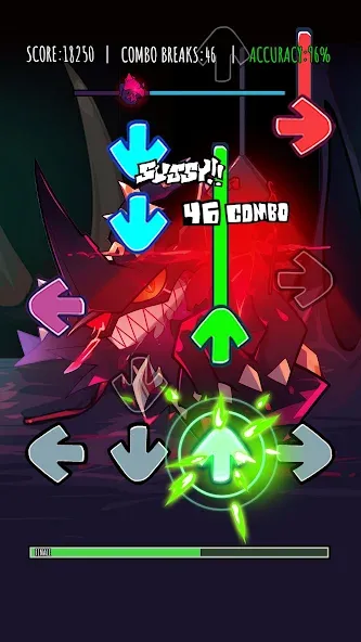 Music Rhythm Battle Night взлом APK — Все ритм-битвы разблокированы — скриншот 2