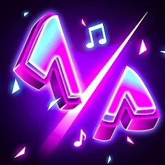 Скачать Blade Night : Rhythm Saber Mod APK — Безлимитные жизни и все песни открыты