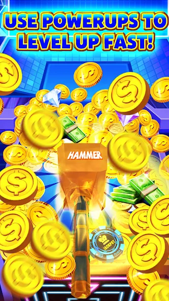 Cash Carnival Coin Pusher Game на телефон — скачать мод: Безлимитные монеты и джекпоты — скриншот 5