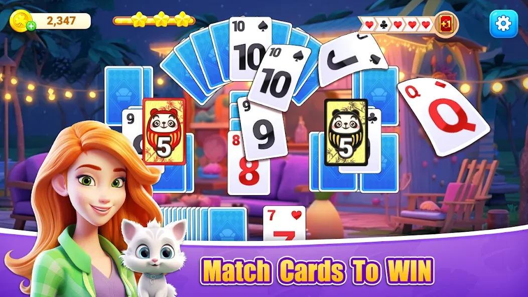 Fish Solitaire™ TriPeaks взломанный APK — Без рекламы и много монет — скриншот 3 Fish Solitaire™ TriPeaks взломанный APK — Без рекламы и много монет — скриншот 3