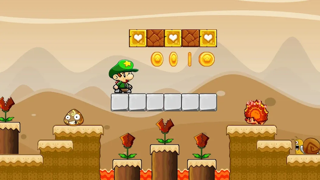 Bob's World - Super Bob Run — взломанная версия, Безлимитные монеты и жизни — скриншот 5 Bob's World - Super Bob Run — взломанная версия, Безлимитные монеты и жизни — скриншот 5