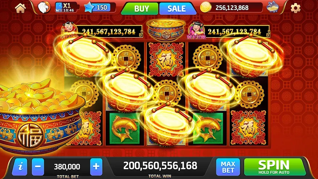 Royal Jackpot Casino Machines — скачать мод: Безлимитные монеты и бонусы — скриншот 4