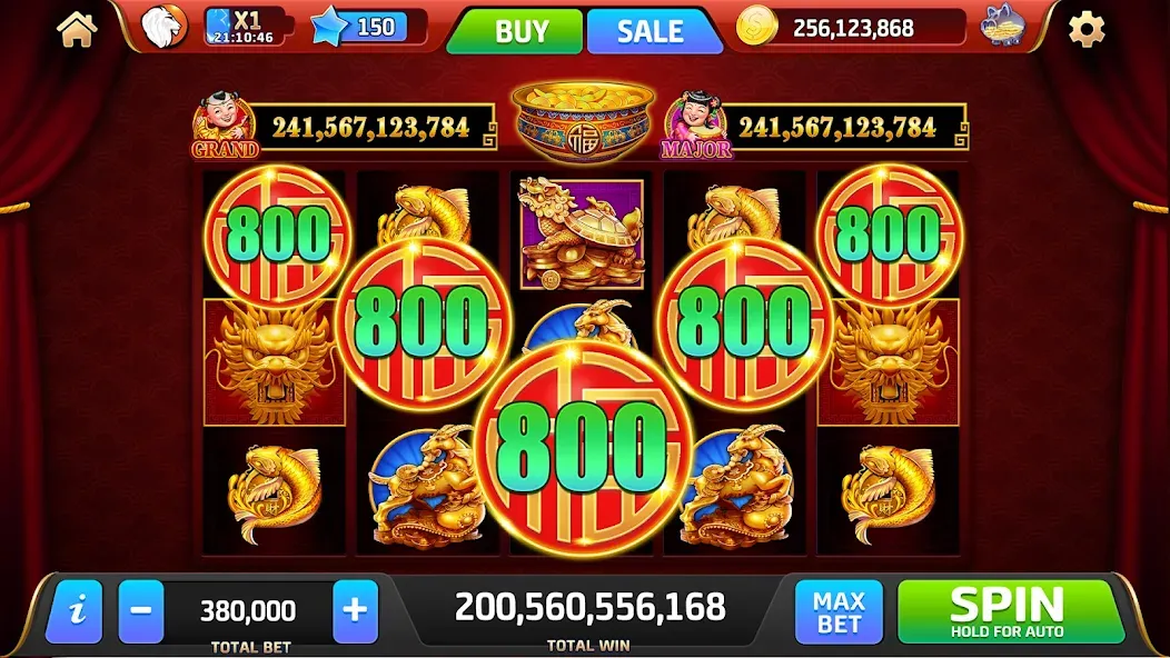 Royal Jackpot Casino Machines — скачать мод: Безлимитные монеты и бонусы — скриншот 5