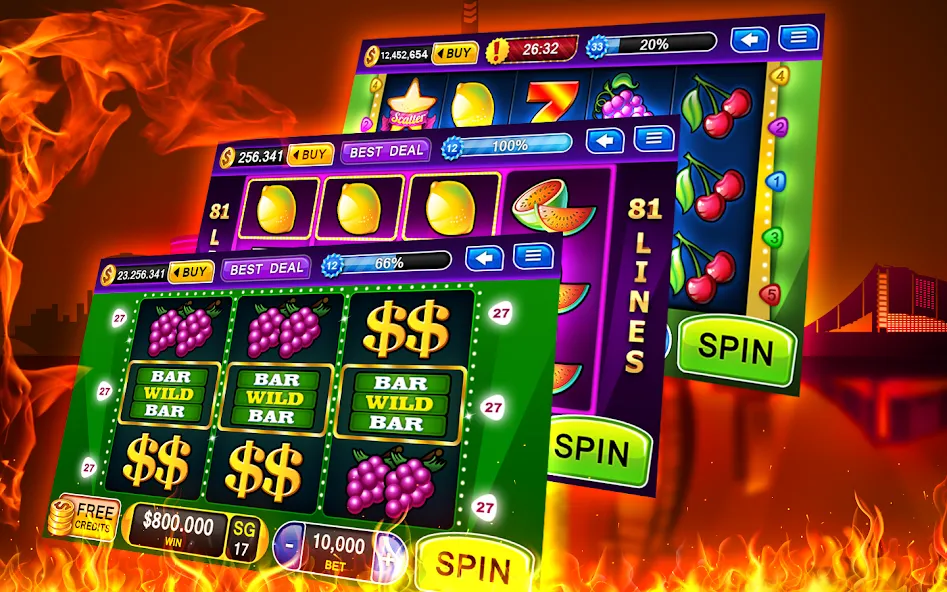 Скачать Slots - Casino Slot Machines мод — Безлимитные монеты и джекпоты — скриншот 2 Скачать Slots - Casino Slot Machines мод — Безлимитные монеты и джекпоты — скриншот 2