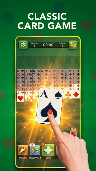 FreeCell Classic Card Game — взломанная версия, Открыты все карты и уровни — скриншот 1 FreeCell Classic Card Game — взломанная версия, Открыты все карты и уровни — скриншот 1