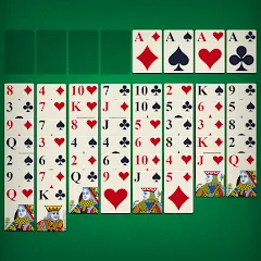 FreeCell Classic Card Game — взломанная версия, Открыты все карты и уровни