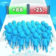 Count Masters: Stickman Games взлом на Андроид — Безлимитные монеты и все скины