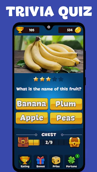 Trivia Quiz: Fun Offline Games — последняя версия с модом (Все вопросы открыты без интернета) — скриншот 3 Trivia Quiz: Fun Offline Games — последняя версия с модом (Все вопросы открыты без интернета) — скриншот 3