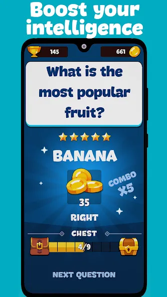 Trivia Quiz: Fun Offline Games — последняя версия с модом (Все вопросы открыты без интернета) — скриншот 5 Trivia Quiz: Fun Offline Games — последняя версия с модом (Все вопросы открыты без интернета) — скриншот 5