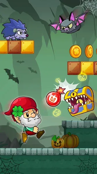Barry World Adventure (Мод: Много монет и открыты уровни) — скачать на Андроид — скриншот 2