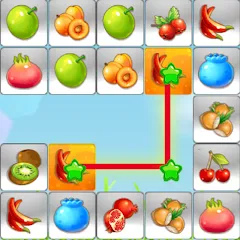 Link fruits - fruit match pair взлом APK — Подсказки доступны без ограничений