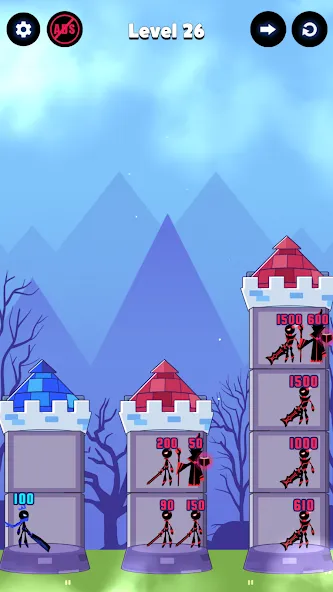 Скачать Hero Castle War: Tower Attack Mod APK — Безлимитные деньги и открыты все уровни — скриншот 4 Скачать Hero Castle War: Tower Attack Mod APK — Безлимитные деньги и открыты все уровни — скриншот 4