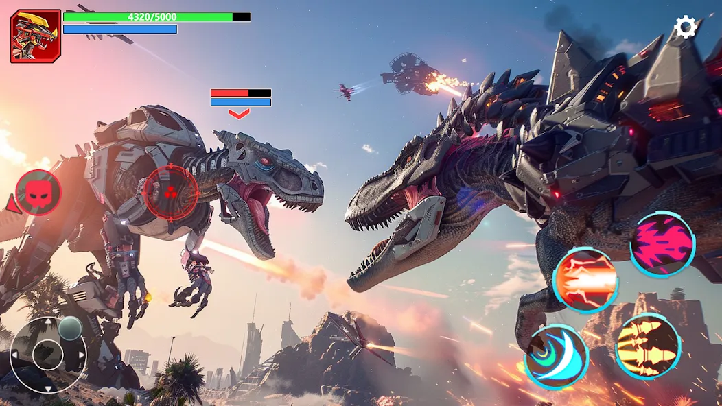 Скачать Mech War: Jurassic Dinosaur последней версии — Безлимитные деньги и мощные мехи — скриншот 4 Скачать Mech War: Jurassic Dinosaur последней версии — Безлимитные деньги и мощные мехи — скриншот 4