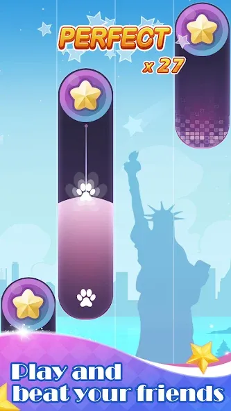 Скачать Piano Trip - Magic Music Game последней версии — Безлимитные монеты и все песни открыты — скриншот 1 Скачать Piano Trip - Magic Music Game последней версии — Безлимитные монеты и все песни открыты — скриншот 1