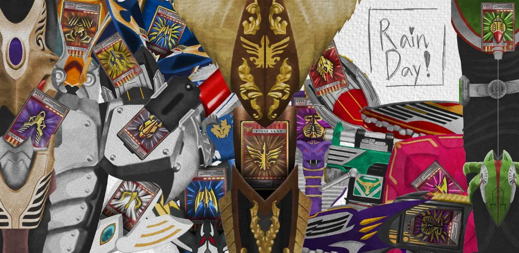 Ryuki Belt And Visor — взломанная версия, Разблокированы ремень и визор — скриншот 1