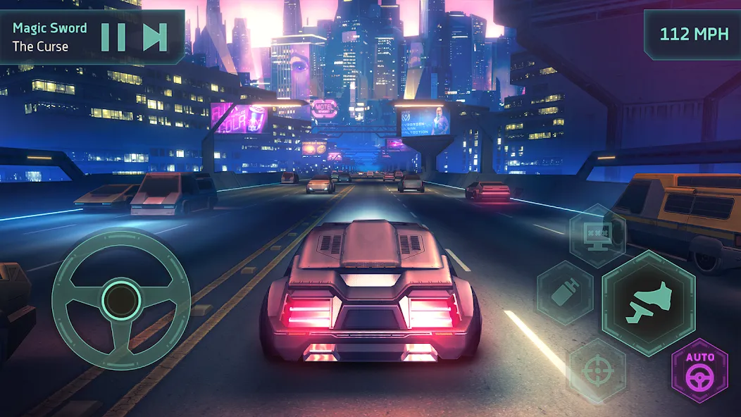 Cyberika: Action Cyberpunk RPG бесплатно на Андроид — мод: Безлимитные деньги и оружие — скриншот 1