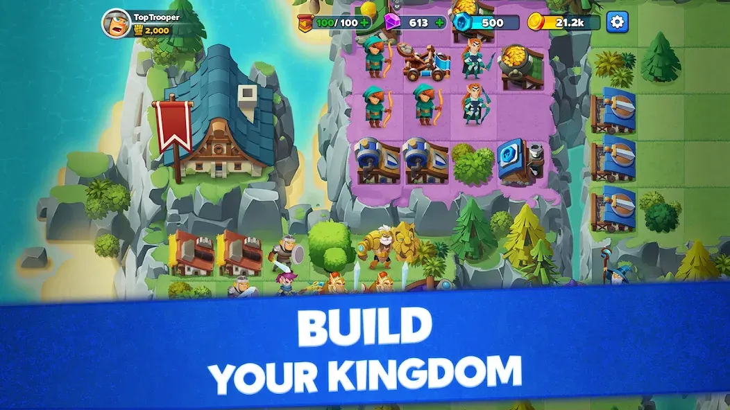 Скачать Top Troops: Adventure RPG Mod APK — Безлимитные деньги и ресурсы — скриншот 4 Скачать Top Troops: Adventure RPG Mod APK — Безлимитные деньги и ресурсы — скриншот 4