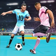Indoor Futsal: Football Games — взломанная версия, Безлимитные деньги и все команды открыты