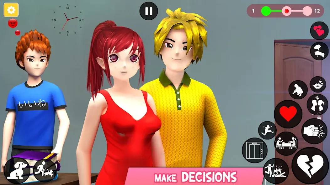 Save the Date 3D: Life Games — Безлимитные деньги и энергия, скачать мод APK — скриншот 2 Save the Date 3D: Life Games — Безлимитные деньги и энергия, скачать мод APK — скриншот 2