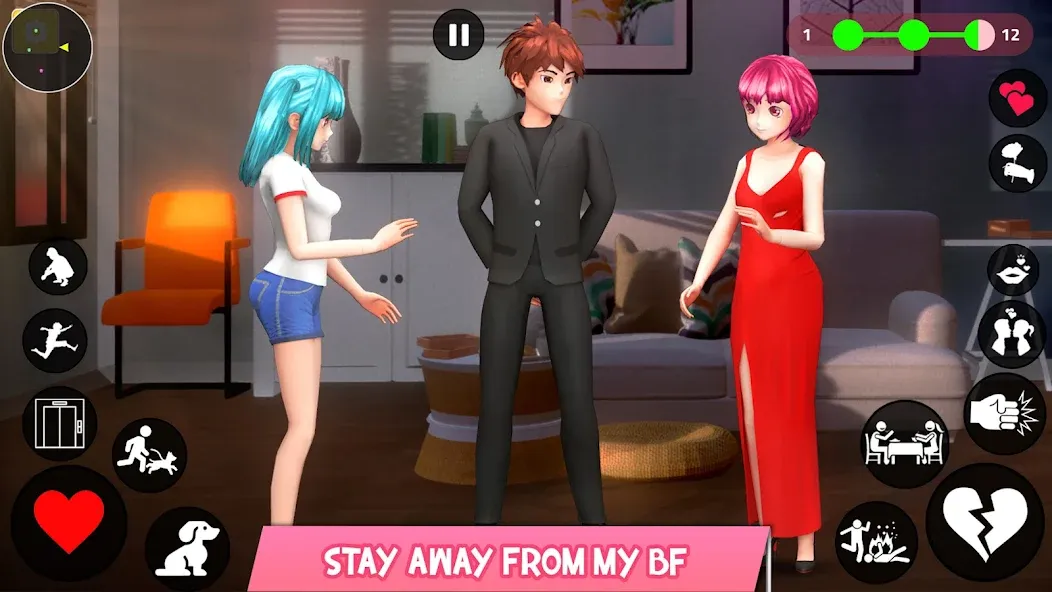Save the Date 3D: Life Games — Безлимитные деньги и энергия, скачать мод APK — скриншот 4 Save the Date 3D: Life Games — Безлимитные деньги и энергия, скачать мод APK — скриншот 4