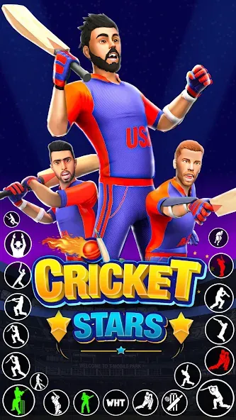 Play Cricket Games взлом APK — Безлимитные монеты и открыты все режимы — скриншот 4