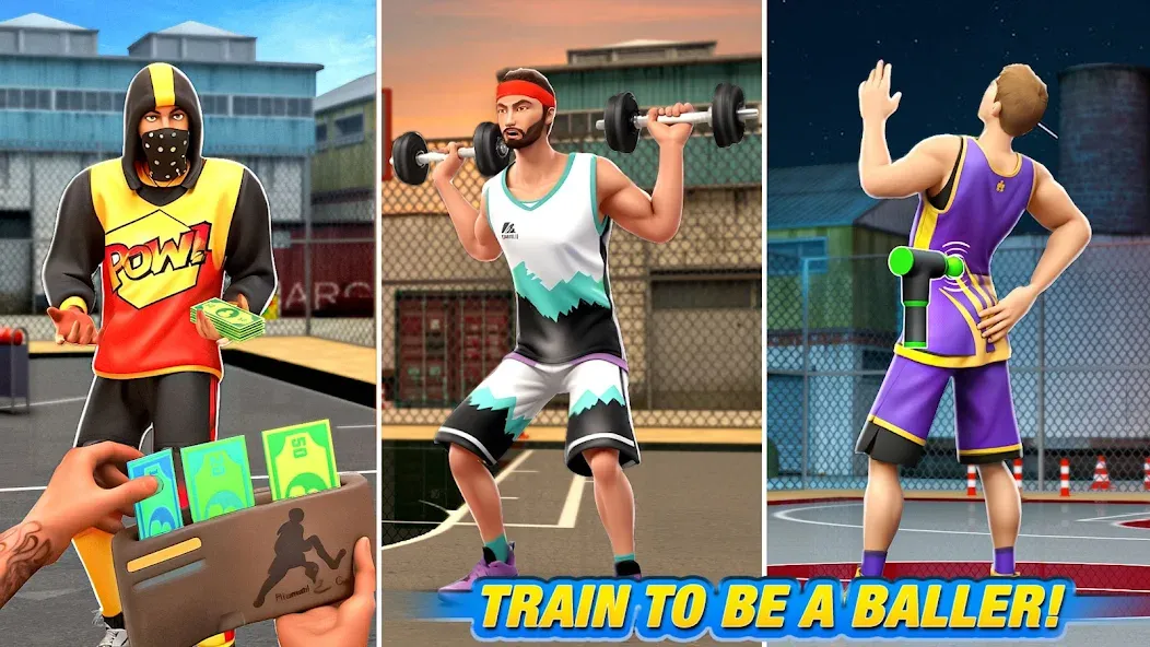 Dunk Smash: Basketball Games MOD APK скачать на Андроид — Безлимитные деньги и энергия — скриншот 2