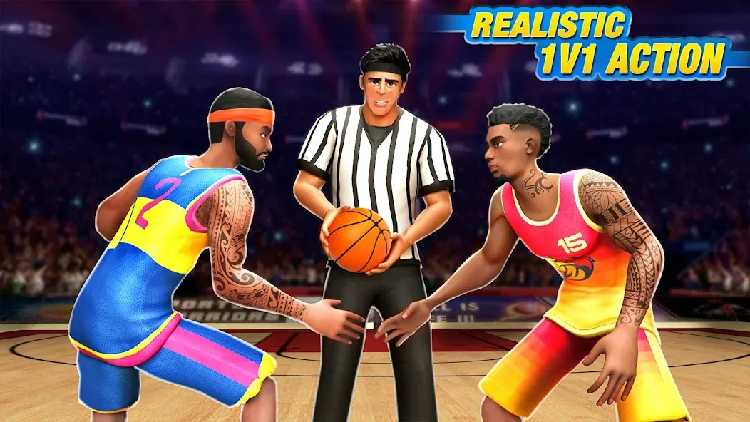 Dunk Smash: Basketball Games MOD APK скачать на Андроид — Безлимитные деньги и энергия — скриншот 4