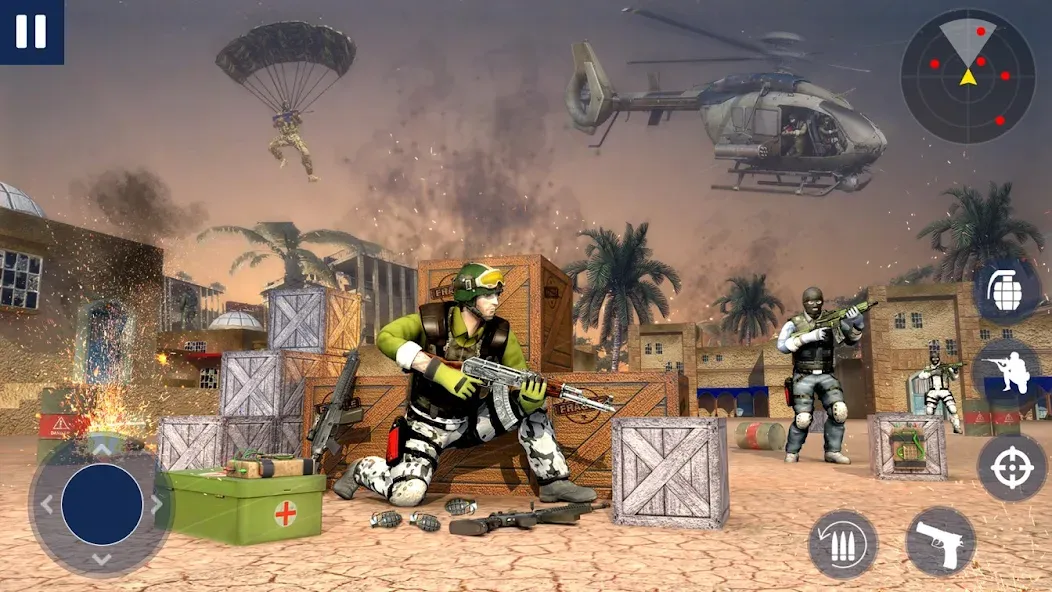 Скачать War Zone: Gun Shooting Games — Безлимитные патроны и мощное оружие — скриншот 2 Скачать War Zone: Gun Shooting Games — Безлимитные патроны и мощное оружие — скриншот 2