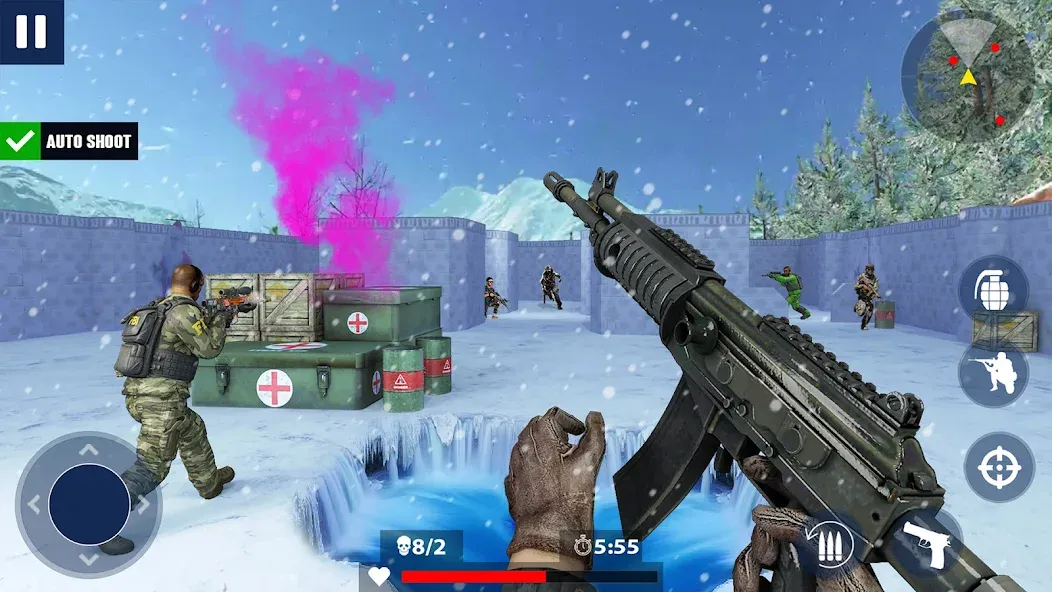 Скачать War Zone: Gun Shooting Games — Безлимитные патроны и мощное оружие — скриншот 5 Скачать War Zone: Gun Shooting Games — Безлимитные патроны и мощное оружие — скриншот 5